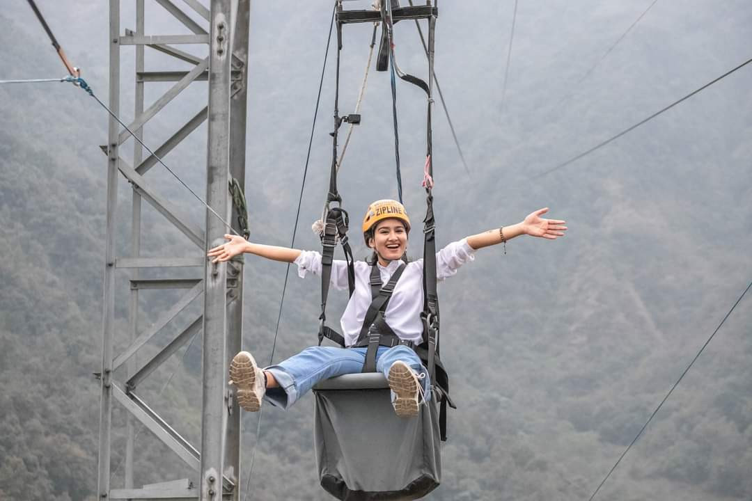 Zipline in Pokhara